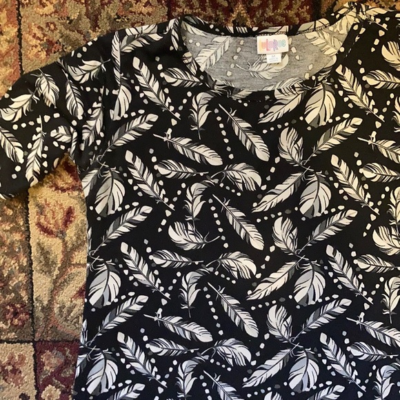 LuLaRoe Medium Julia Dress - Picture 2 of 4